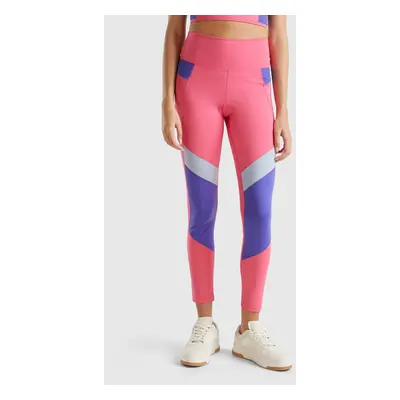 Benetton, Legging De Sport À Petite Poche, size XXS, Fuchsia, Femme