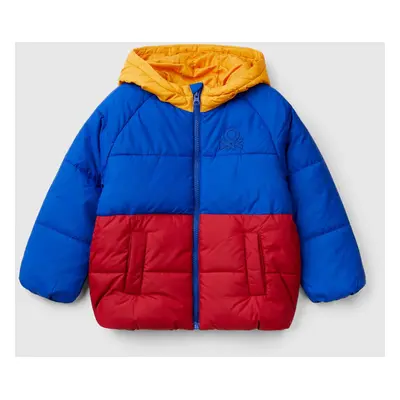 Benetton, Doudoune "rain Defender", size 3-4, Multicolore, Enfants