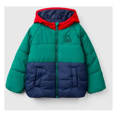 Benetton, Doudoune "rain Defender", size 2-3, Multicolore, Enfants