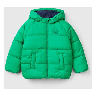 Benetton, Doudoune "rain Defender", size 3-4, Vert, Enfants