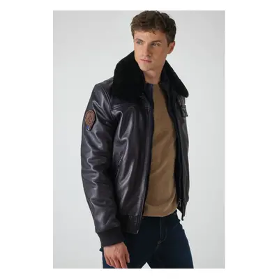 Rafal Ycon Marine 48/s Marine - Blouson Aviateur Homme