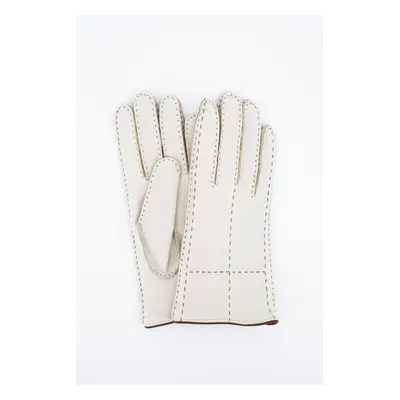 Gants 44/08 Latte Crème 7 - Gants En Cuir