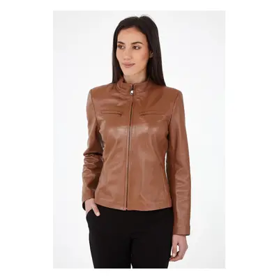 Venus Camel 36/s Camel - Blouson Cuir