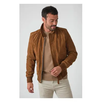 Lckansas Rust 50/m Rust/rouille - Blouson Daim Homme