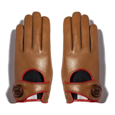 Gants Auto T Ds Camel Camel 6,5 - Gants En Cuir