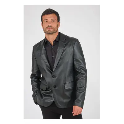 Ritz Noir Noir 52/l - Veste Cuir Homme