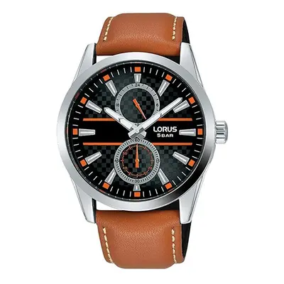 MONTRE LORUS HOMME CUIR BRUN