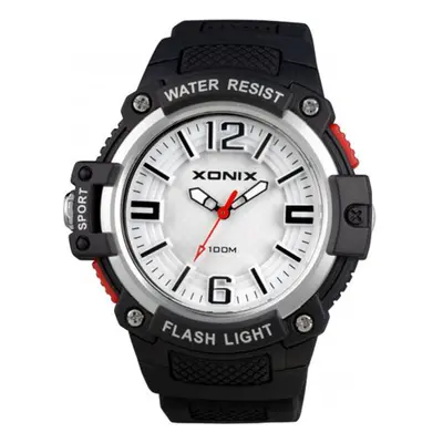 MONTRE XONIX ANALOGIQUE CADRAN BLANC POUR HOMME