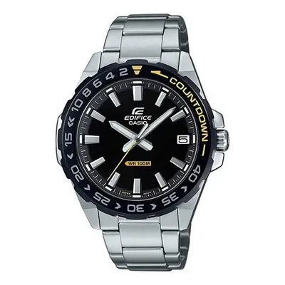 MONTRE CASIO EDIFICE HOMME ACIER CADRAN NOIR