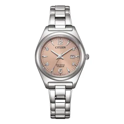 MONTRE CITIZEN ECO-DRIVE TITANIUM FEMME ACIER