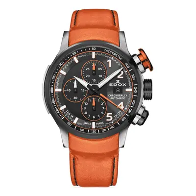 MONTRE EDOX CHRONORALLY AUTOMATIC ORANGE