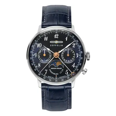 MONTRE ZEPPELIN LZ 129 HINDENBURG MOONPHASE FEMME