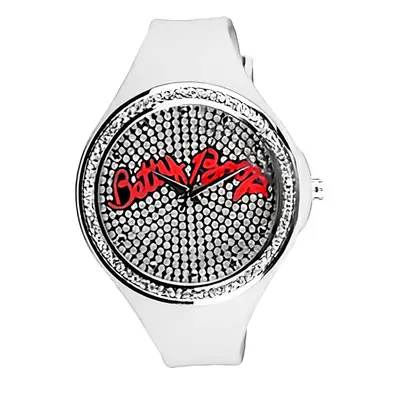 MONTRE BETTY BOOP FANTAISIE FEMME SILICONE BLANC