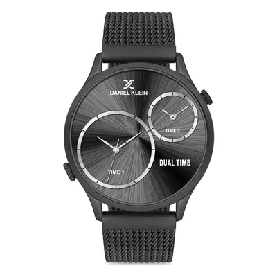 MONTRE DANIEL KLEIN ANALOGIQUE NOIR POUR HOMME