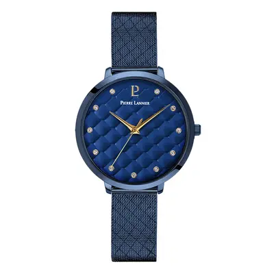 MONTRE PIERRE LANNIER GRACE BLEU MILANAISE