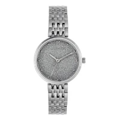 MONTRE TRENDY KISS FEMME ANALOGIQUE ACIER GRIS