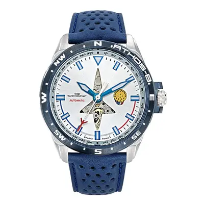 MONTRE PATROUILLE DE FRANCE ATHOS 8 BLANC EN CUIR