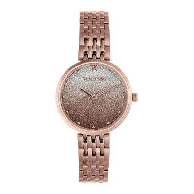 MONTRE TRENDY KISS FEMME ANALOGIQUE ROSE BOÎTIER RONDE