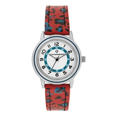 MONTRE LULUCASTAGNETTE FILLE GLAM ROUGE