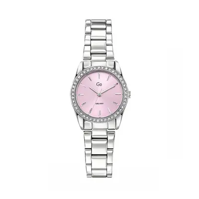 MONTRE GO MADEMOISELLE ACIER CADRAN ROSE