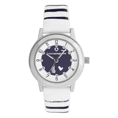 MONTRE LULUCASTAGNETTE FILLE BOHÈME STYLE BLANC