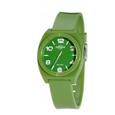 MONTRE OROLOGIO ANALOGIQUE VERT POUR HOMME