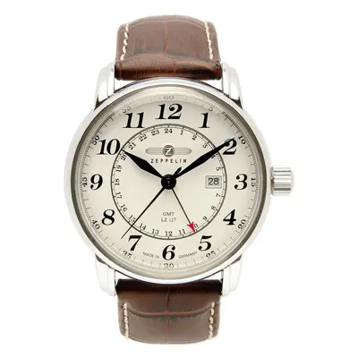 MONTRE ZEPPELIN LZ 127 GRAF ZEPPELIN HOMME CADRAN BEIGE