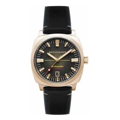 MONTRE SPINNAKER HULL CASCARA NOIR AUTOMATIQUE