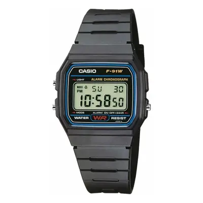 MONTRE CASIO MIXTE DIGITAL RÉSINE NOIR