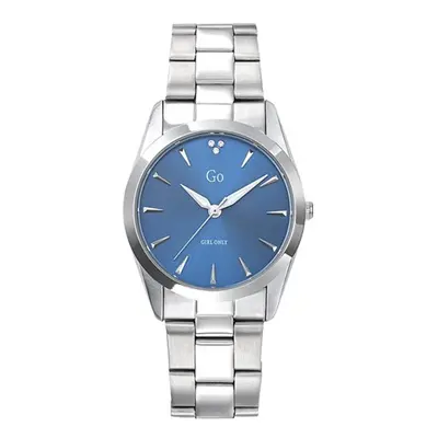 MONTRE GO MADEMOISELLE ACIER CADRAN BLEU