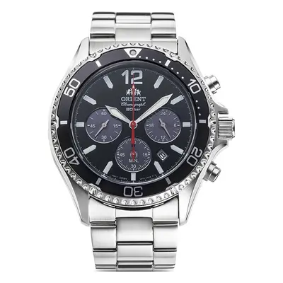 MONTRE ORIENT MAKO LIGHT CHARGED CHRONOGRAPH BLACK