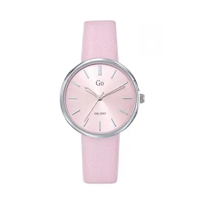 MONTRE GO MADEMOISELLE ACIER CUIR ROSE