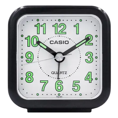 RÉVEIL CASIO ANALOGIQUE PLASTIQUE NOIR