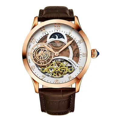 MONTRE STUHRLING RADIANT 925 AUTOMATIC 44MM SKELETON ROSE