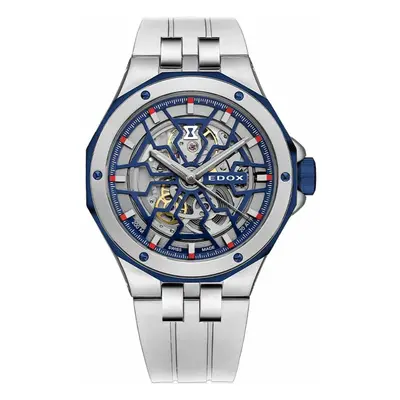 MONTRE EDOX DELFIN MECANO AUTOMATIQUE ARGENT