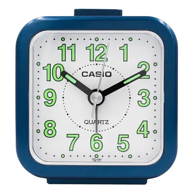 RÉVEIL CASIO ANALOGIQUE PLASTIQUE BLEU