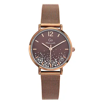 MONTRE GO MADEMOISELLE ACIER MARRON CADRAN MARRON