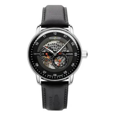 MONTRE MONTRE ZEPPELIN NEW CAPTAIN'S LINE SKELETON NOIR