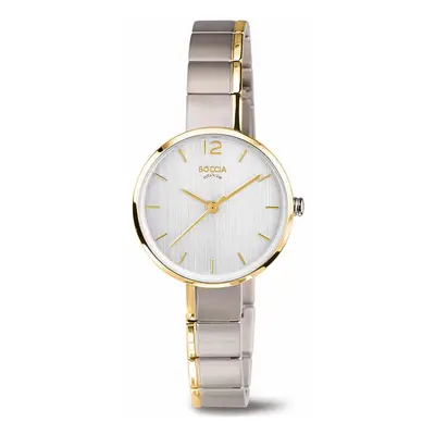 MONTRE BOCCIA TITANIUM FEMME CLASSIQUE ARGENT