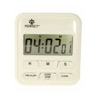 RÉVEIL DIGITAL TIMER BLANC