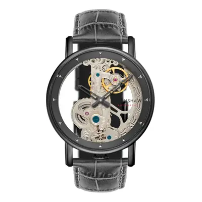 MONTRE EARNSHAW FOWLER BRIDGE SKELETON AUTOMATIC GREY