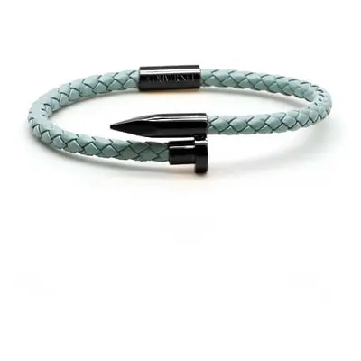 DUVERNET BRACELET CLOU DE COEUR BLEU GIVRE ONYX