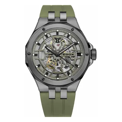 MONTRE EDOX DELFIN MECANO AUTOMATIQUE VERT