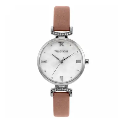 MONTRE TRENDY KISS FEMME ANALOGIQUE BOITIER ARGENTÉ