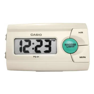 RÉVEIL CASIO LED LÉGER SNOOZE BLANC