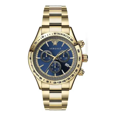 MONTRE VERSACE CHRONOGRAPHE OR JAUNE