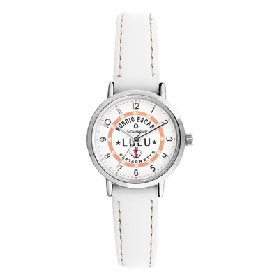 MONTRE LULUCASTAGNETTE FILLE SEA YOU BLANC