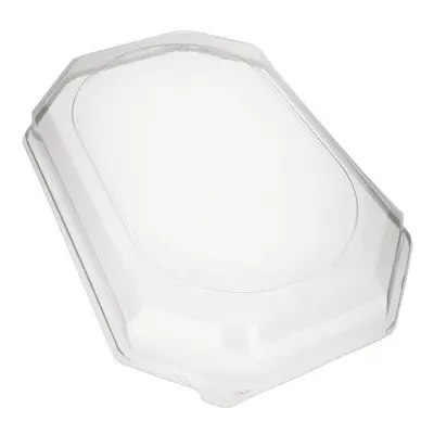 Couvercles pour plateau de service, PET 54 cm x 35 cm x 6,3 cm transparent