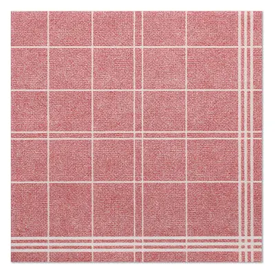 Serviettes "ROYAL Collection" pliage 1/4  40 cm x 40 cm bordeaux "Kitchen Craft"