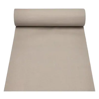 Chemin de table en tissu "ROYAL Collection" 24 m x 40 cm gris